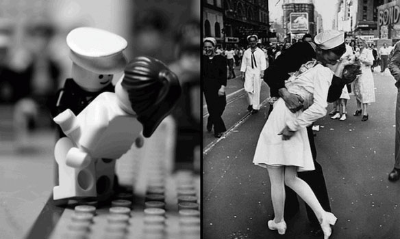 Beso de despedida a la Guerra en Times Square - Victor Jorgensen