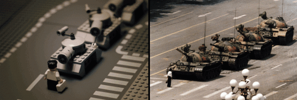 El hombre del tanque de Tiananmen